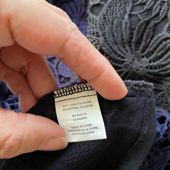 Sheer embroidered sleeveless top by Deletta from Anthropologie - Picture 6 of 7